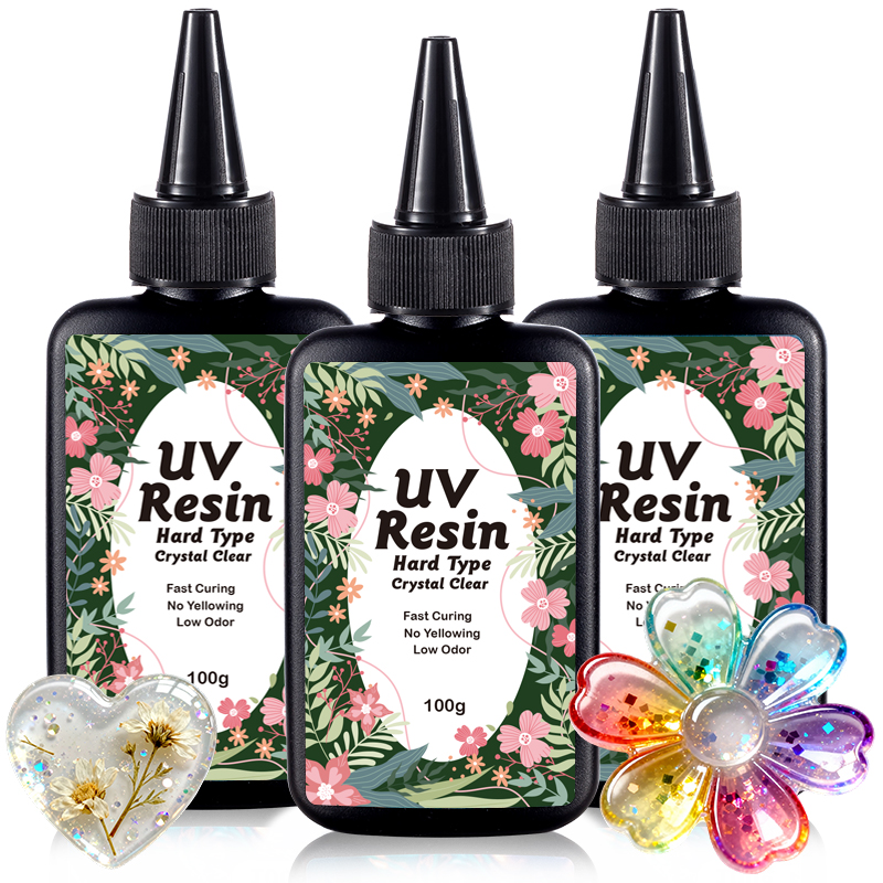 Epoxy Uv Resin Kit - Newly Upgraded Crystal Clear Hard Type