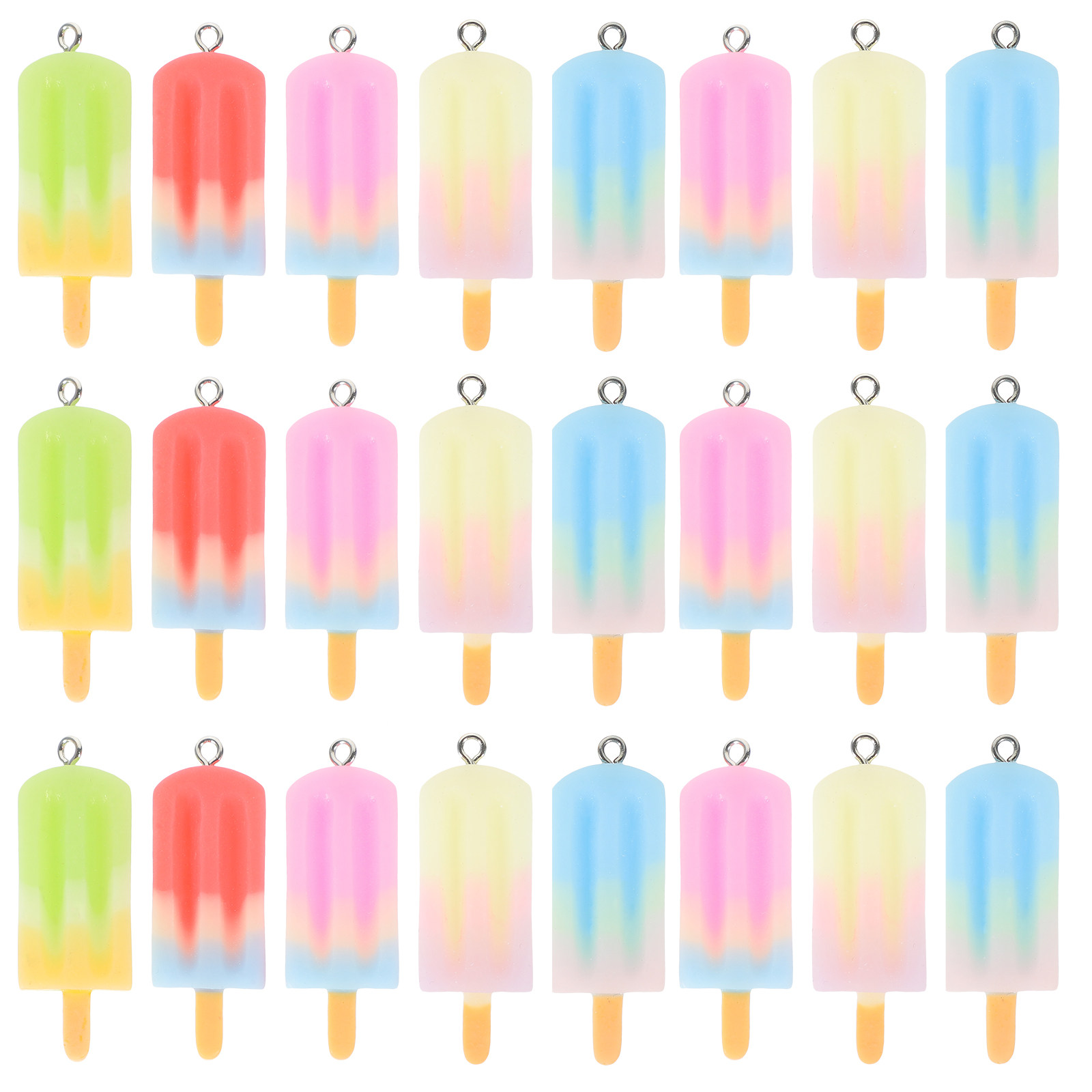 25Pcs Creative Resin Ice Cream - مراجعة Resin Craft Supplies وسعره