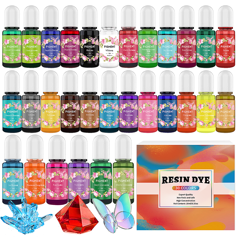 Epoxy Resin Pigment Kits Candl - مراجعة Epoxy Uv Resin Kit وسعره
