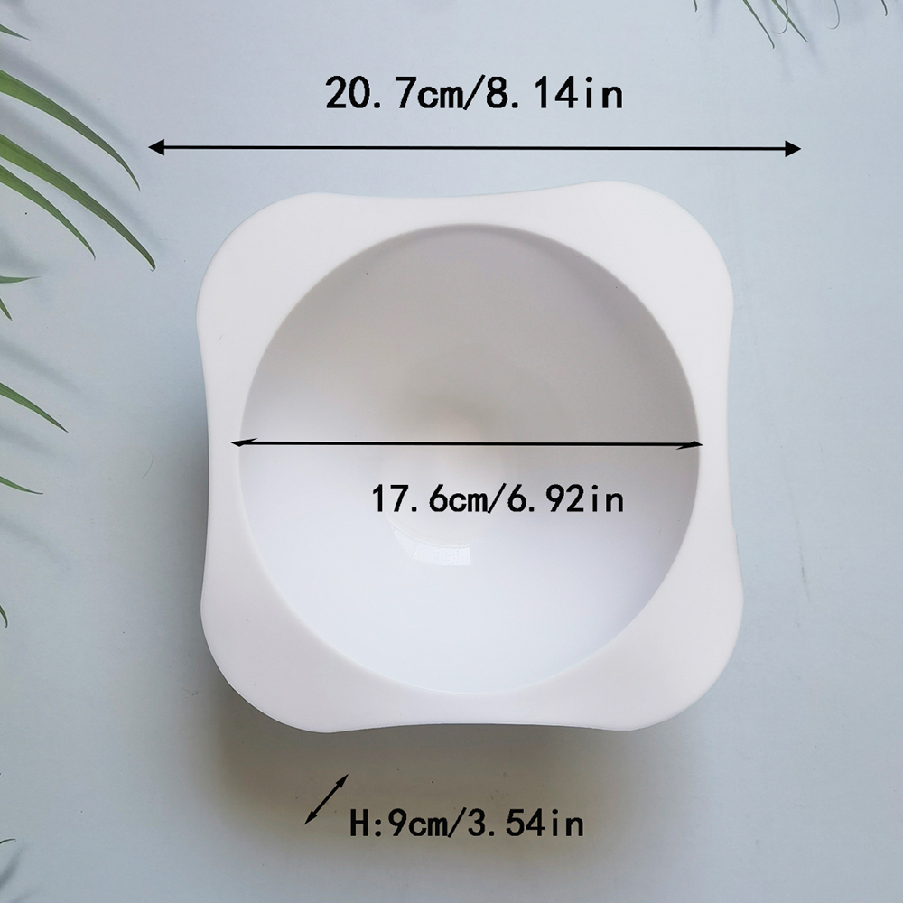 1/3pcs Large Silicone Hemisphe - مراجعة Coaster Mold Round وسعره