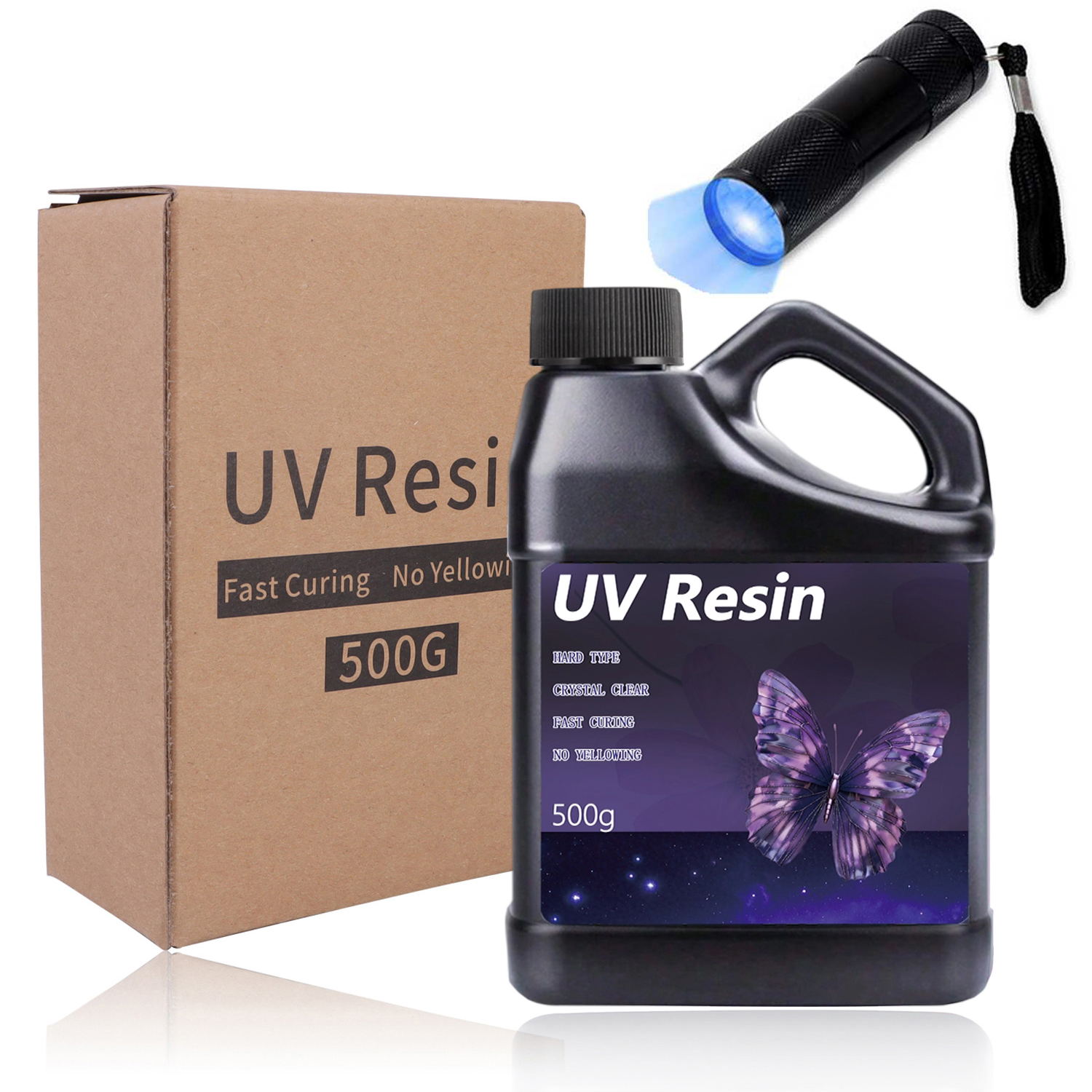 UV Resin-Bulk Upgraded Crystal - مراجعة Epoxy Uv Resin Kit وسعره