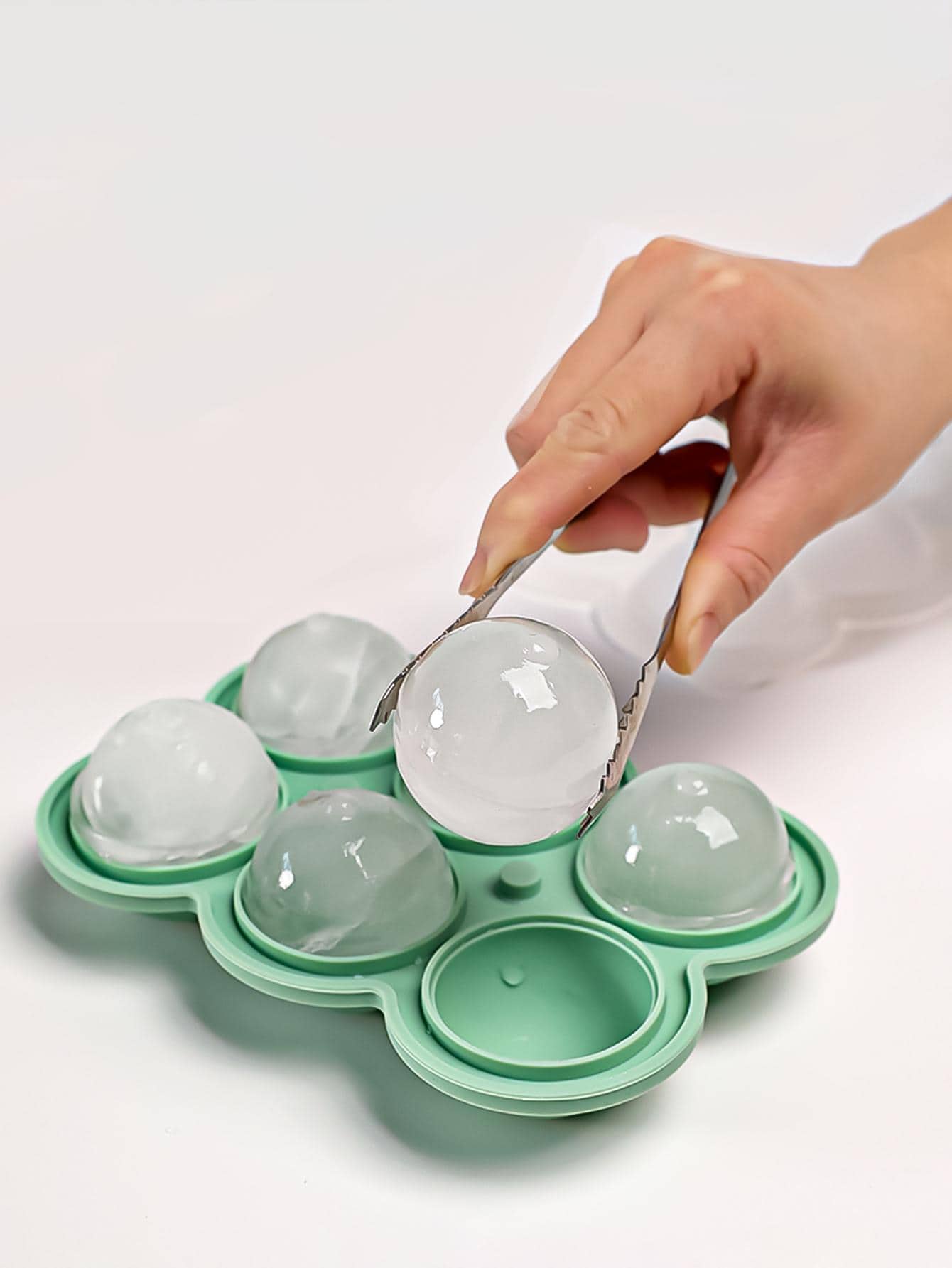1pc Silicone 6-Cavity Ice Ball - مراجعة Silicone Mold Tray وسعره