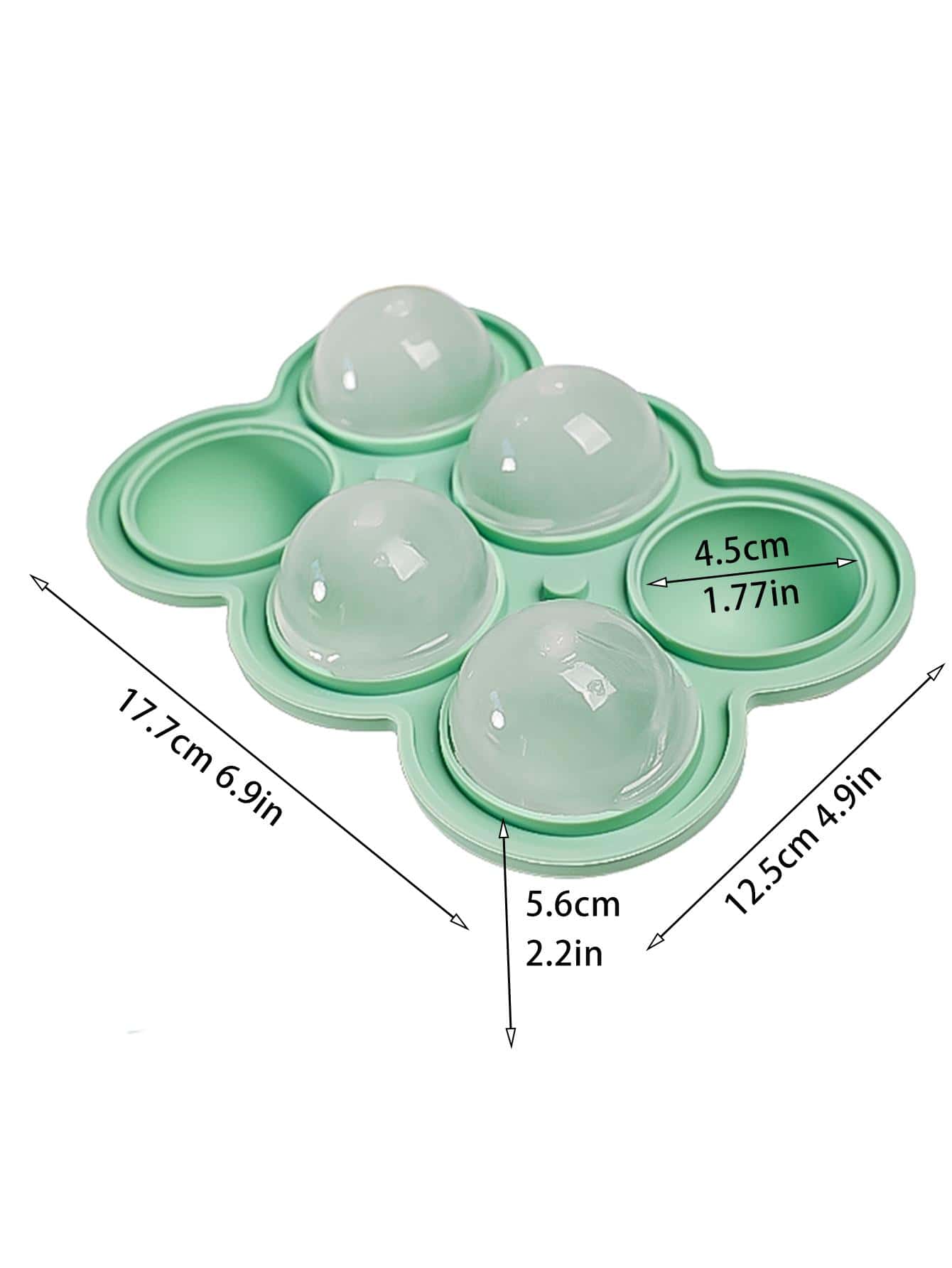 1pc Silicone 6-Cavity Ice Ball - مراجعة Silicone Mold Tray وسعره