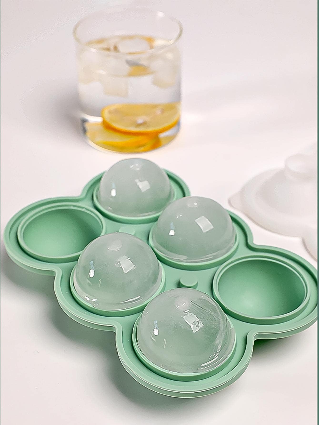 1pc Silicone 6-Cavity Ice Ball - مراجعة Silicone Mold Tray وسعره