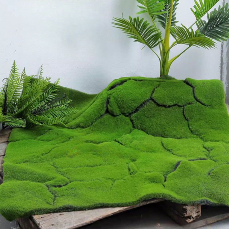 Artificial Turf Moss Simulatio - مراجعة Terrarium Moss Art وسعره