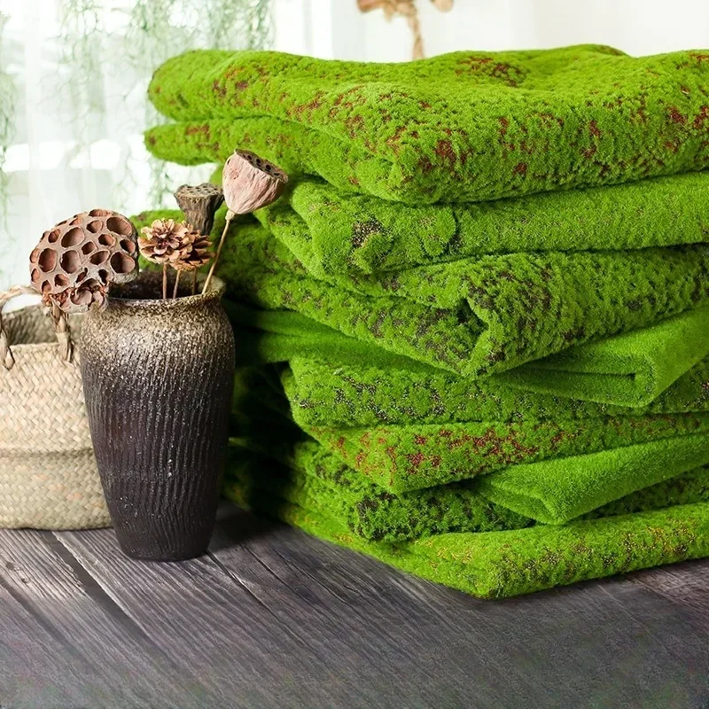 Artificial Turf Moss Simulatio - مراجعة Terrarium Moss Art وسعره