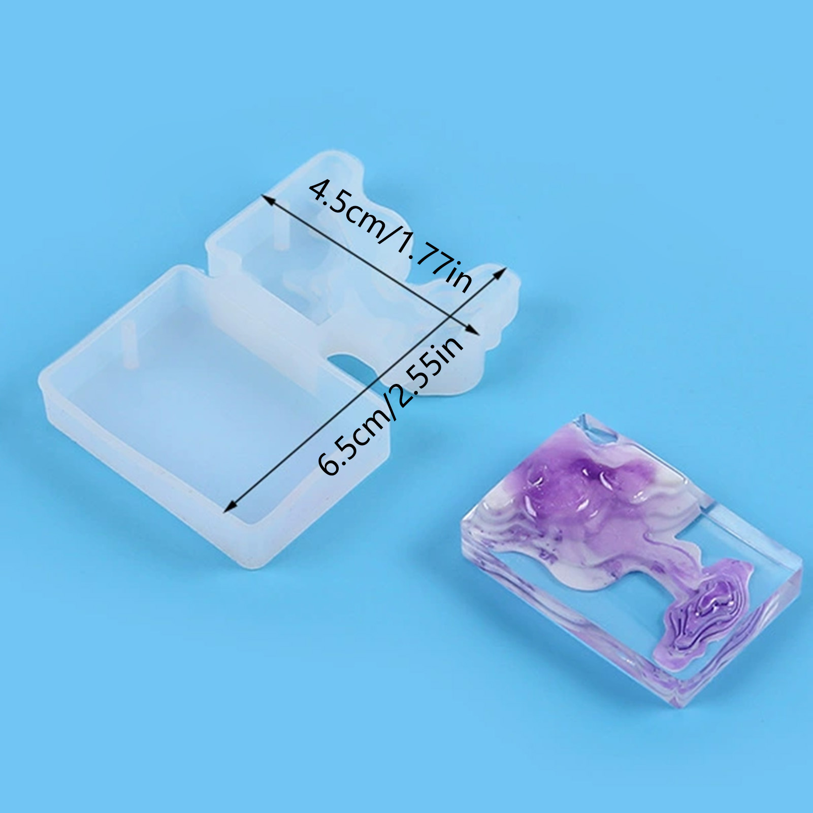 3pcs DIY Crystal Mold Set Roun - مراجعة Geode Mold Silicone وسعره