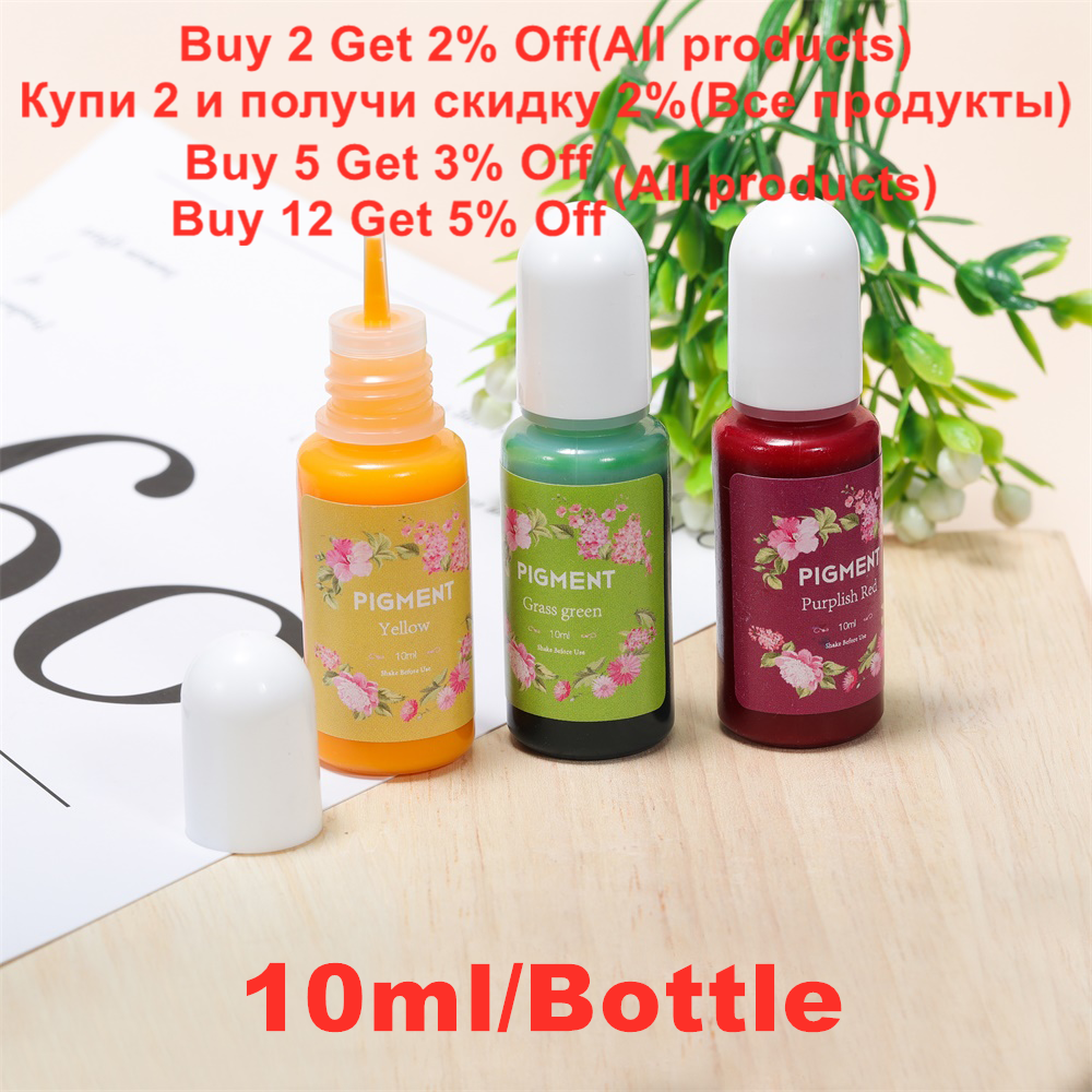 26 Colors 10ml Epoxy Resin Pig - مراجعة Epoxy Uv Resin Kit وسعره