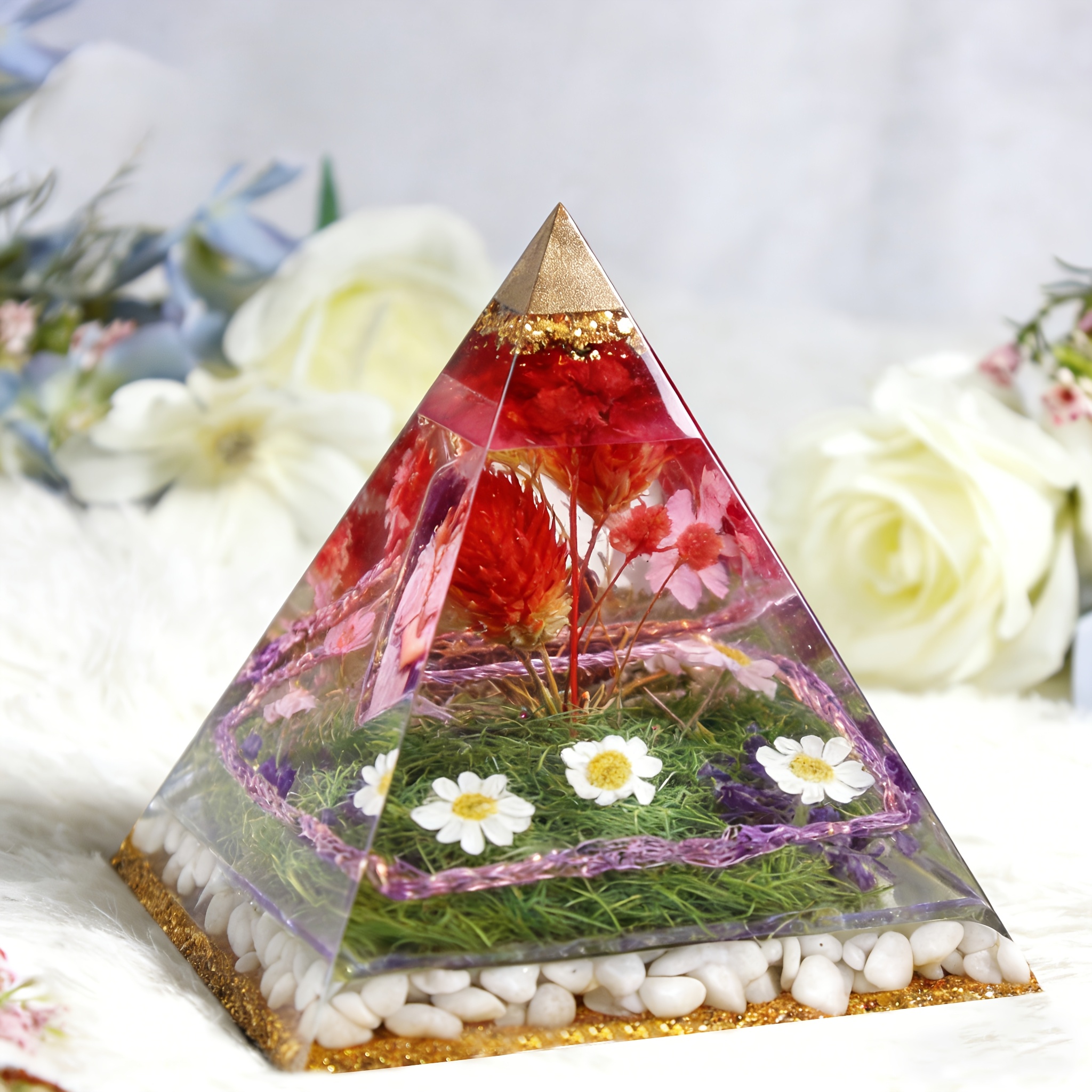 5pc- Pyramid resin molds of va - مراجعة Resin Jewelry Kit وسعره