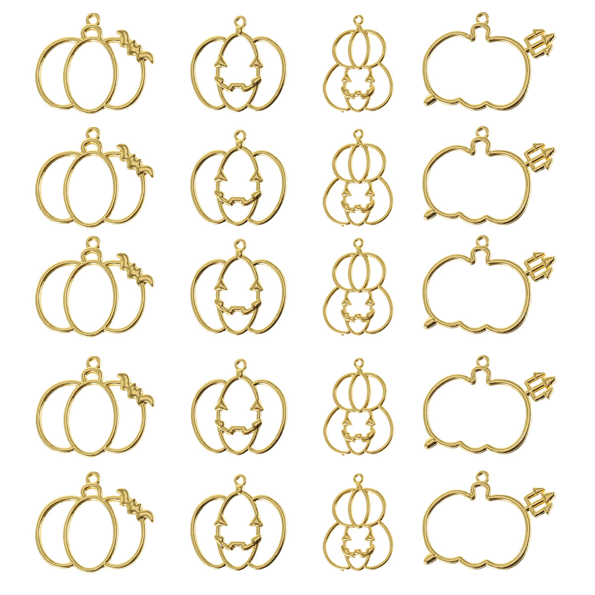 20Pcs DIY Pumpkin Resin Pendan - مراجعة Crafting Resin وسعره