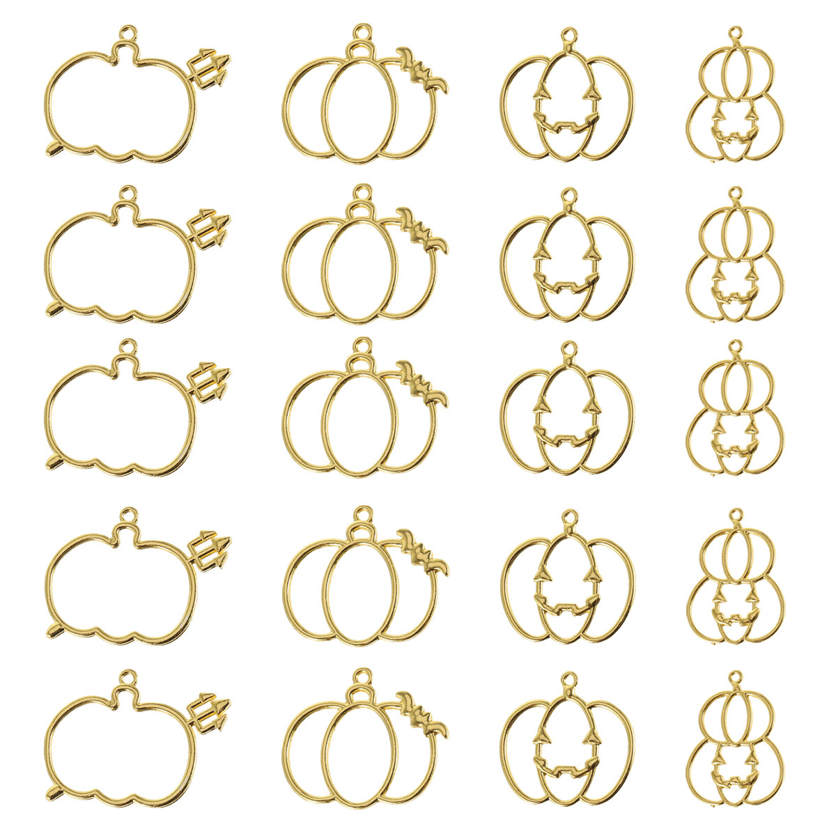 20Pcs DIY Pumpkin Resin Pendan - مراجعة Crafting Resin وسعره