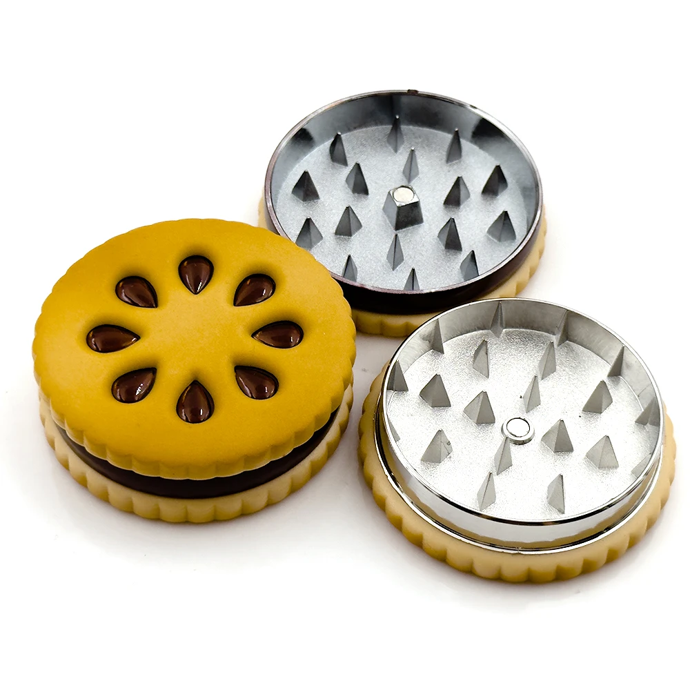 Cookie Metal Grinder Shape 55m - مراجعة Dried Flower Bulk وسعره