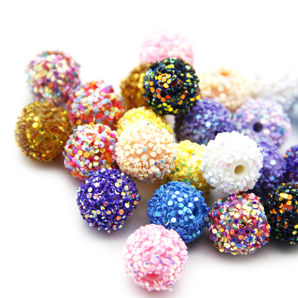 5pcs/pack Glitter Resin Beads, - مراجعة Resin Glitter Pack وسعره