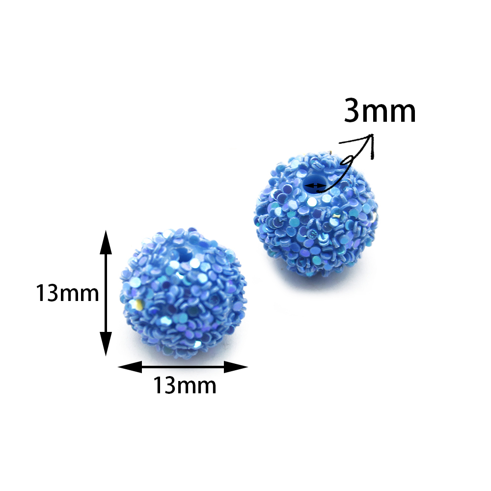 5pcs/pack Glitter Resin Beads, - مراجعة Resin Glitter Pack وسعره