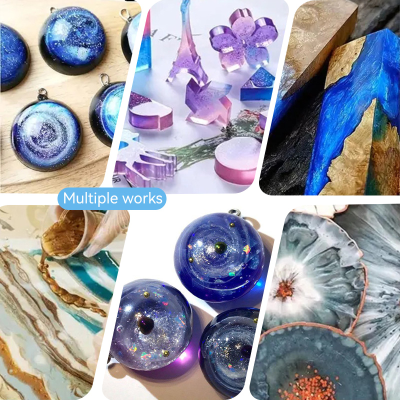 Starry Sky Epoxy Resin Pigment - مراجعة Resin Pigment Set وسعره