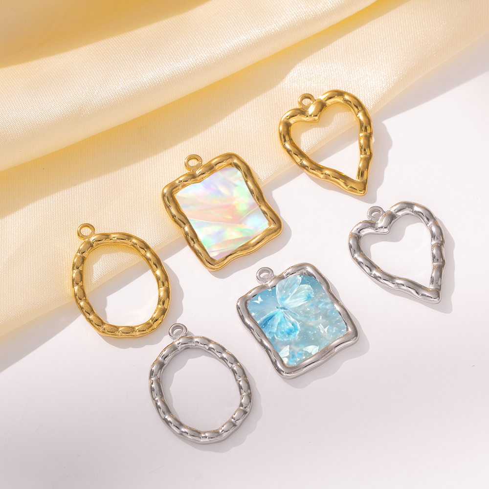 5pcs Stainless Steel Heart Rou - مراجعة Resin Craft Supplies وسعره