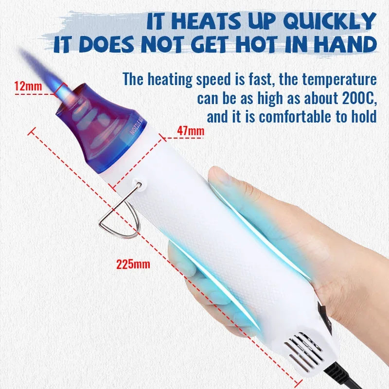 Household Multi-purpose Heat G - مراجعة Heat Gun Small وسعره