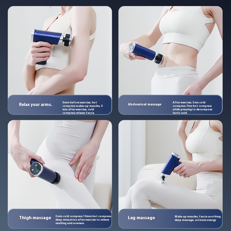 Electric Massage Gun with Heat - مراجعة Heat Gun Small وسعره