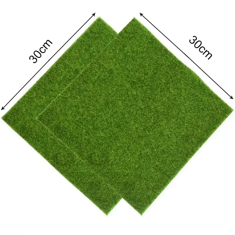 30x30cm Artificial Turf Fake M - مراجعة Terrarium Moss Art وسعره