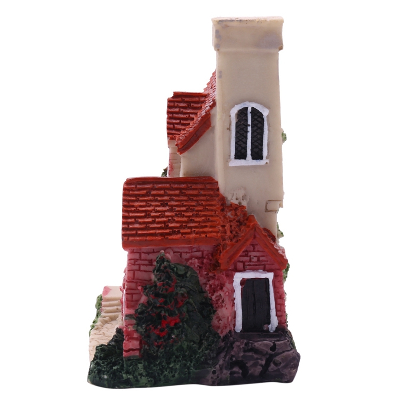 Cute Mini Resin House Miniatur - مراجعة Crafting Resin وسعره