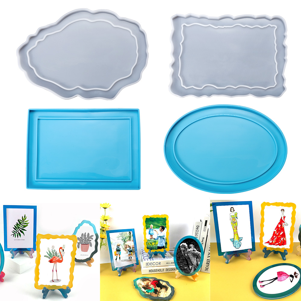 Rectangle Photo Frame Silicone - مراجعة Resin Pigment Set وسعره