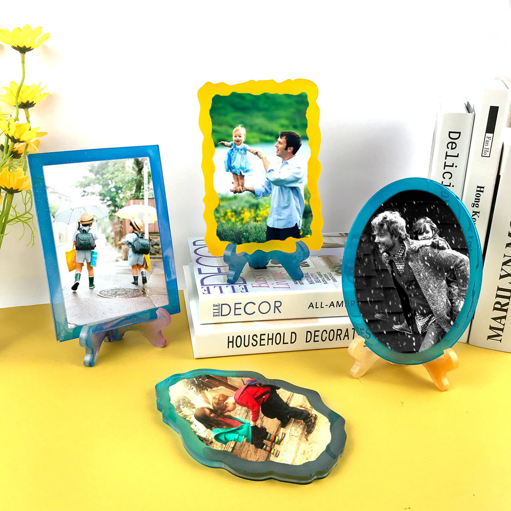 Rectangle Photo Frame Silicone - مراجعة Resin Pigment Set وسعره
