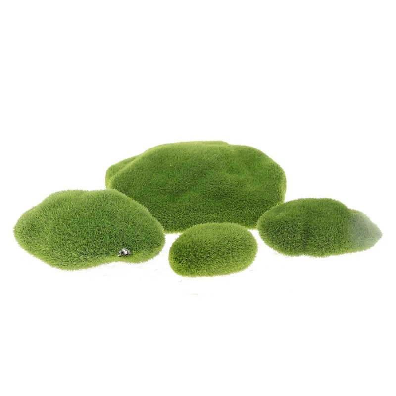 4Pcs Micro Landscape Artificia - مراجعة Terrarium Moss Art وسعره