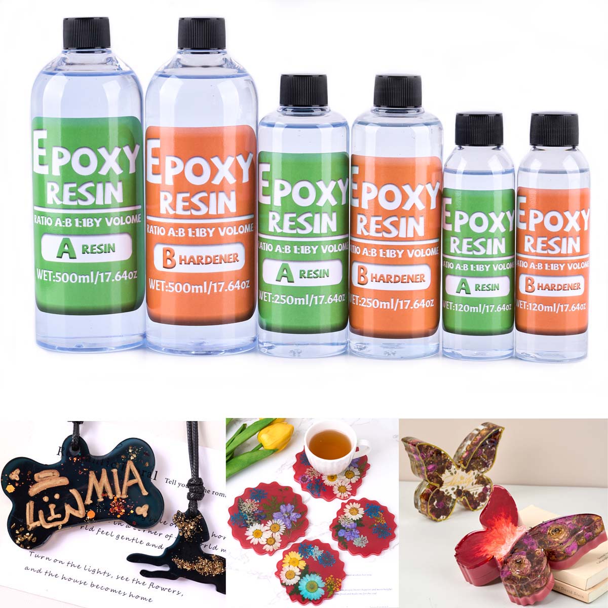 1:1 Ratio Epoxy Resin Kit Anti - مراجعة Resin Jewelry Kit وسعره