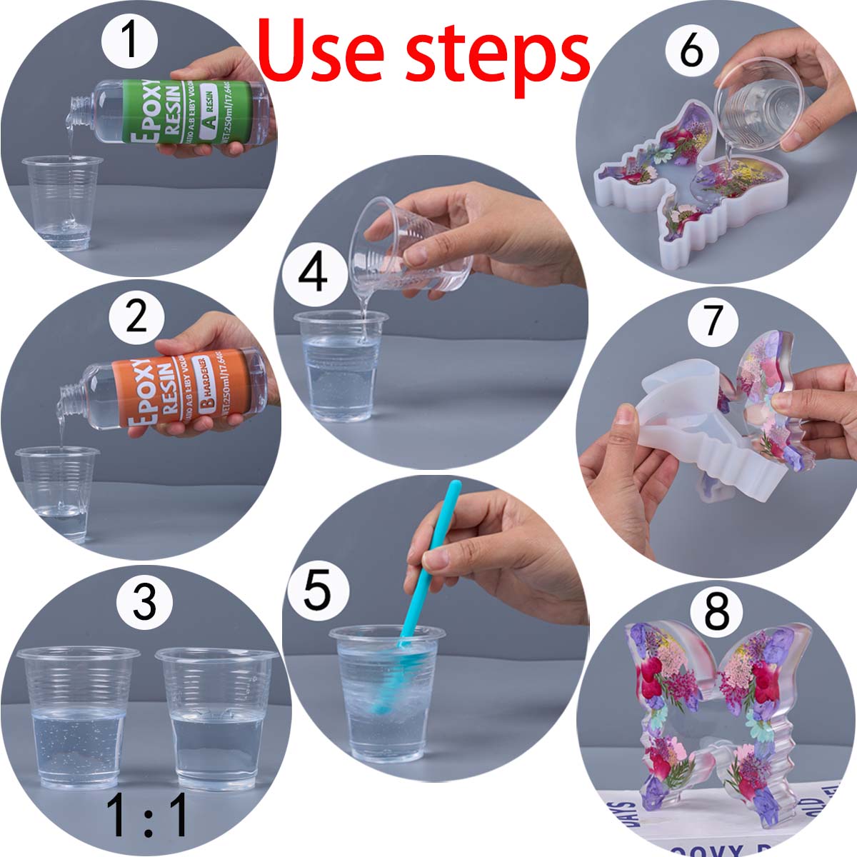 1:1 Ratio Epoxy Resin Kit Anti - مراجعة Resin Jewelry Kit وسعره