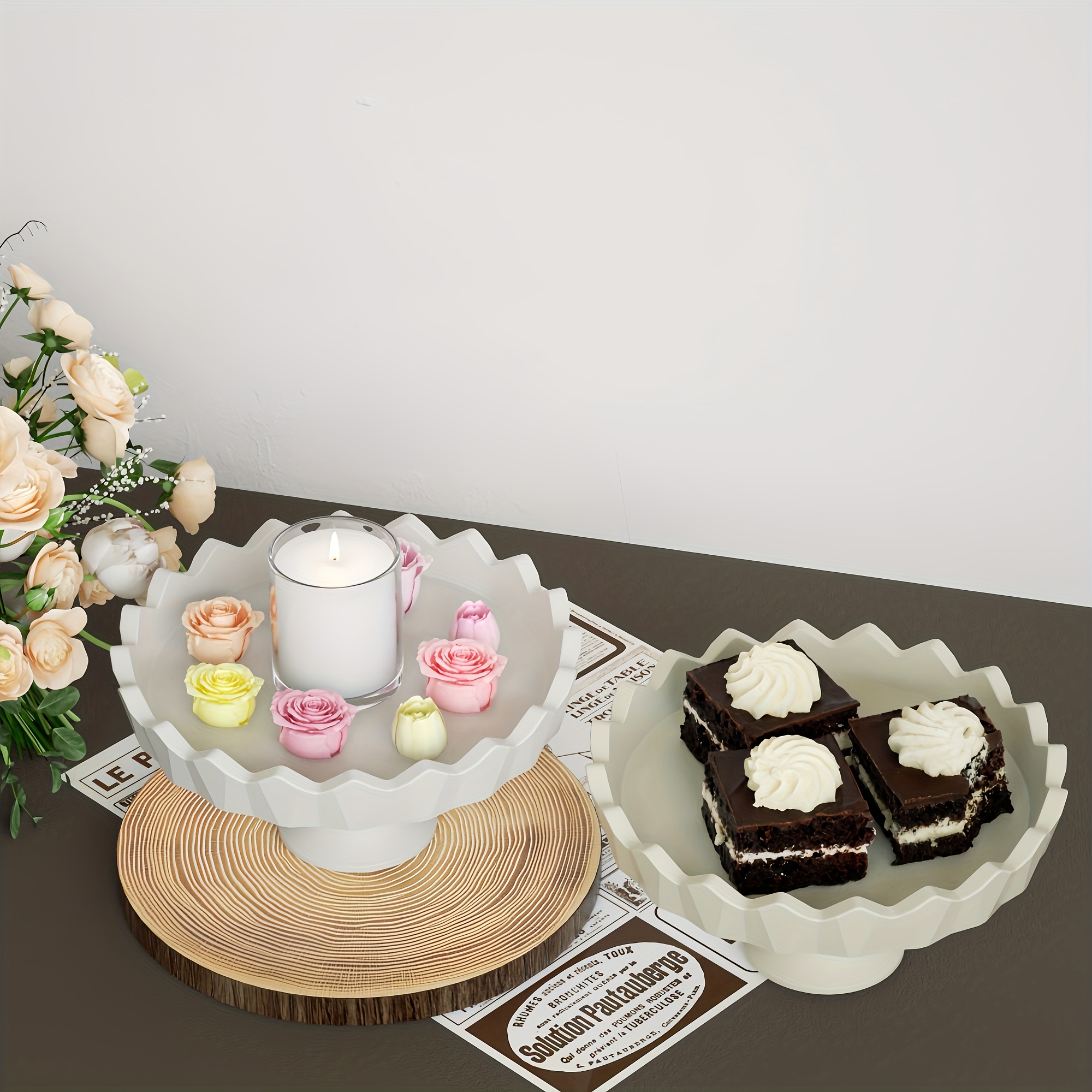 2pcs Silicone Tray Mold Set, R - مراجعة Resin Jewelry Kit وسعره