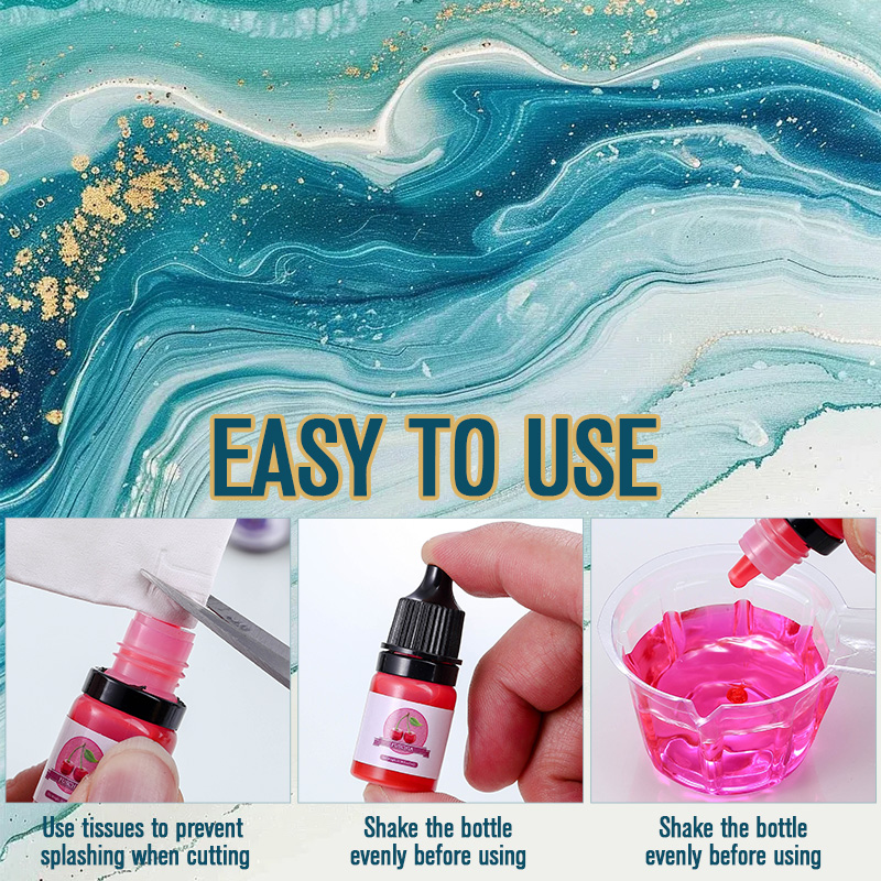 Epoxy Resin Color Pigment 24 V - مراجعة Epoxy Uv Resin Kit وسعره