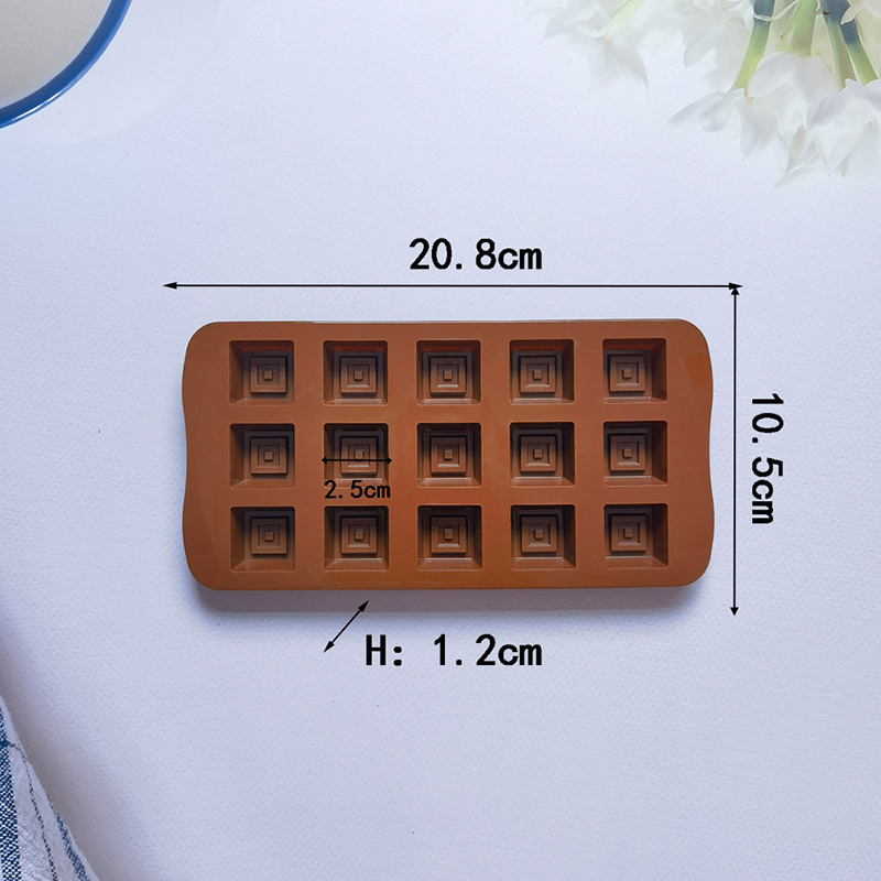 Classical Chocolate Mold Squar - مراجعة Silicone Mold Tray وسعره