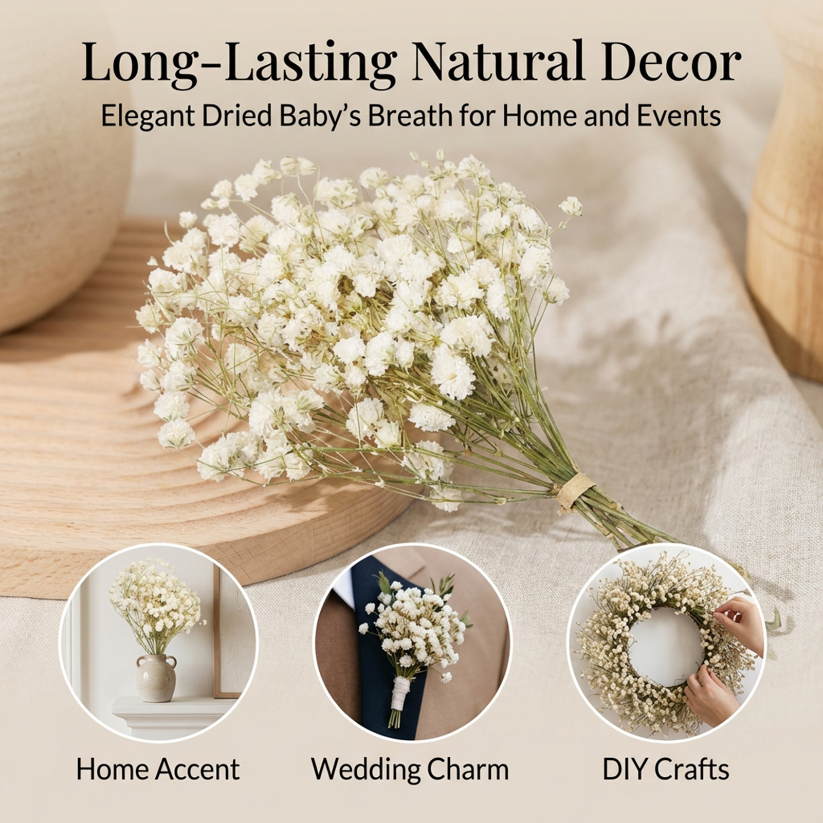 Preserved Mini Flower Bouquet  - مراجعة Dried Flower Bulk وسعره