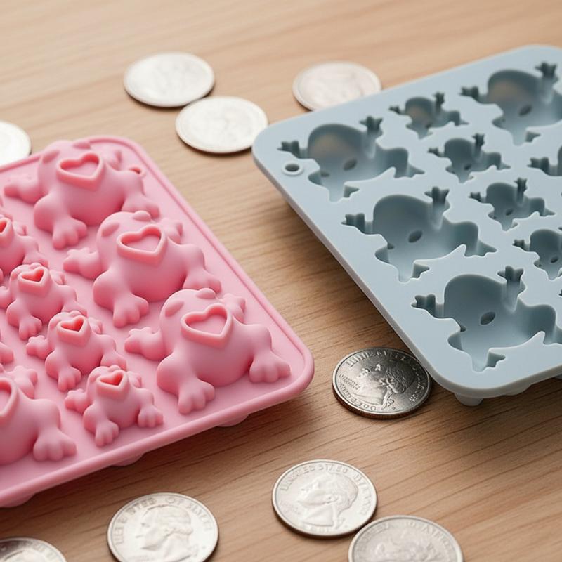 Frogs Silicone Mold, Candy Cho - مراجعة Silicone Mold Tray وسعره