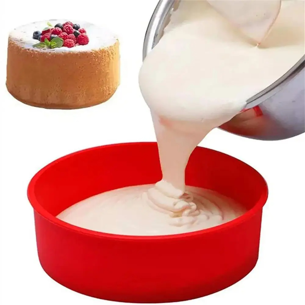 Silicone Cake Mold 4/6/8Inch R - مراجعة Coaster Mold Round وسعره