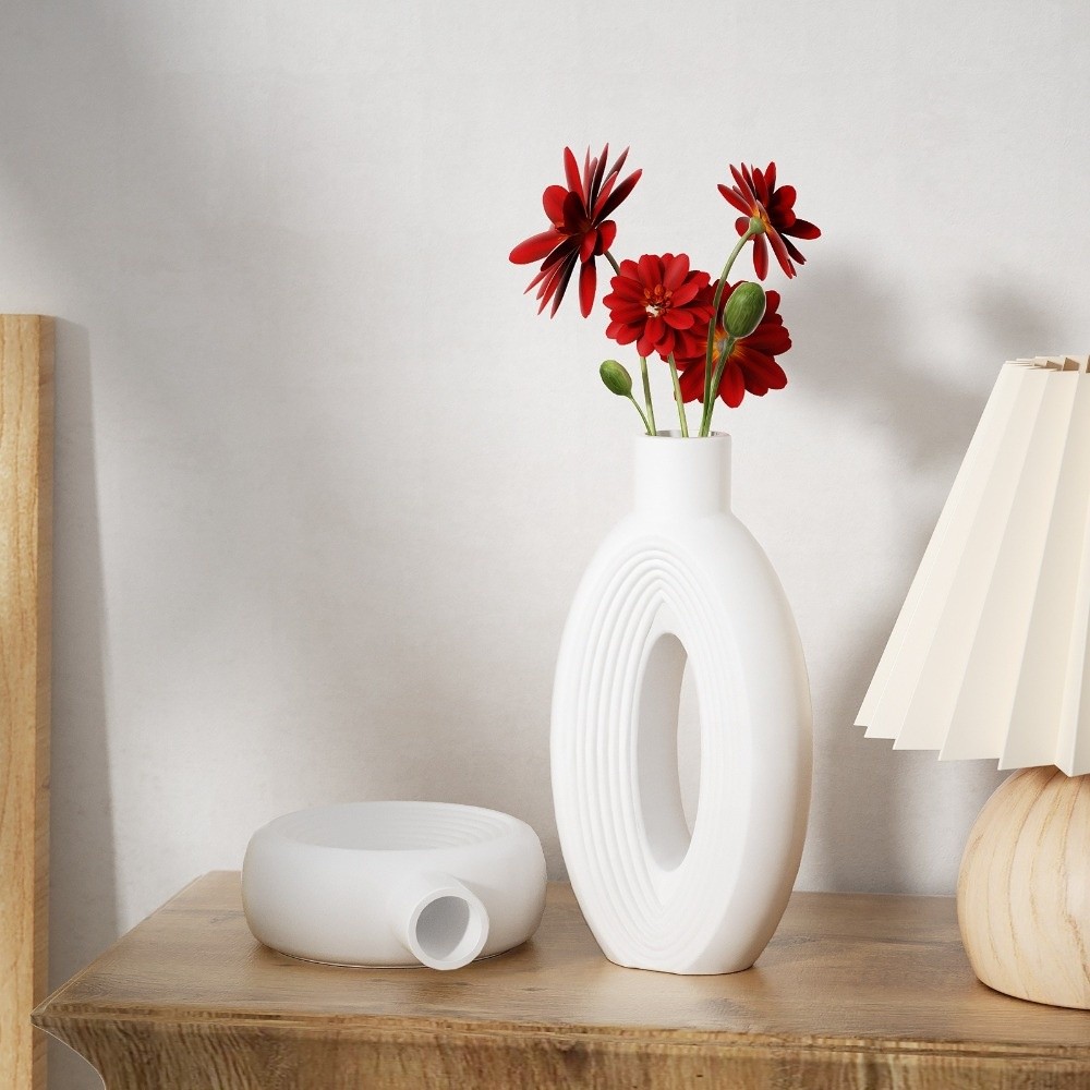 Oval Stripe Silicone Vase Mold - مراجعة Resin Craft Workshop وسعره