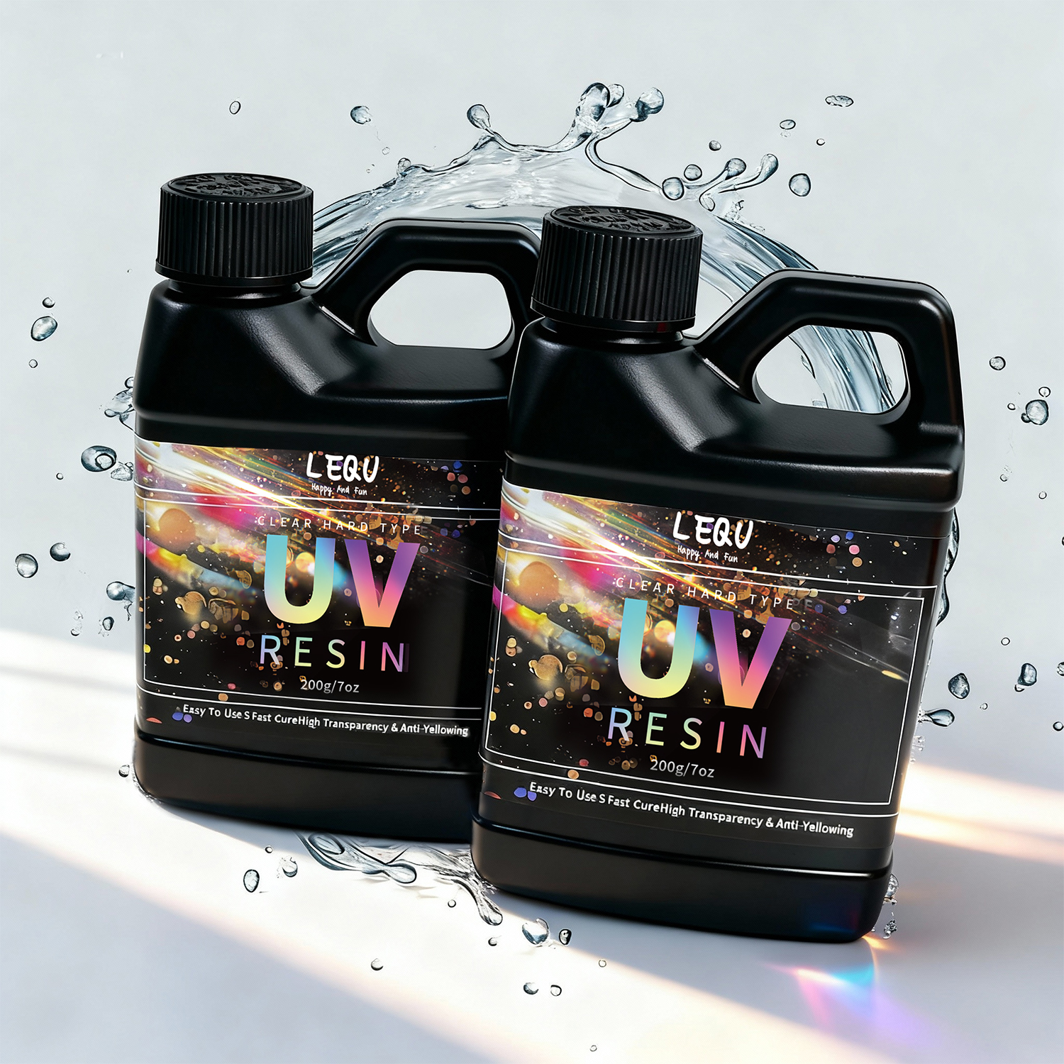 200g UV Resin Crystal Clear Ha - مراجعة Epoxy Uv Resin Kit وسعره