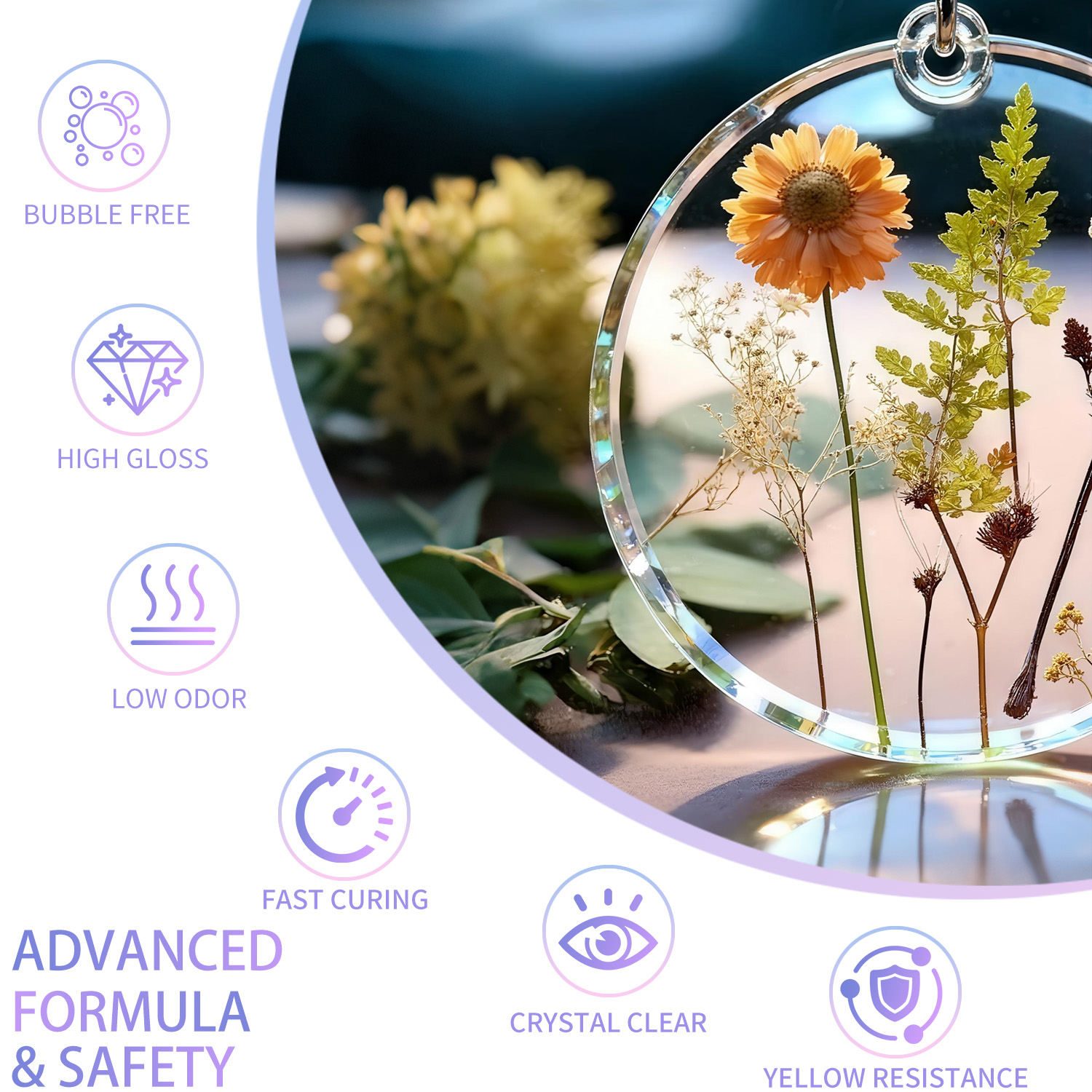 200g UV Resin Crystal Clear Ha - مراجعة Epoxy Uv Resin Kit وسعره