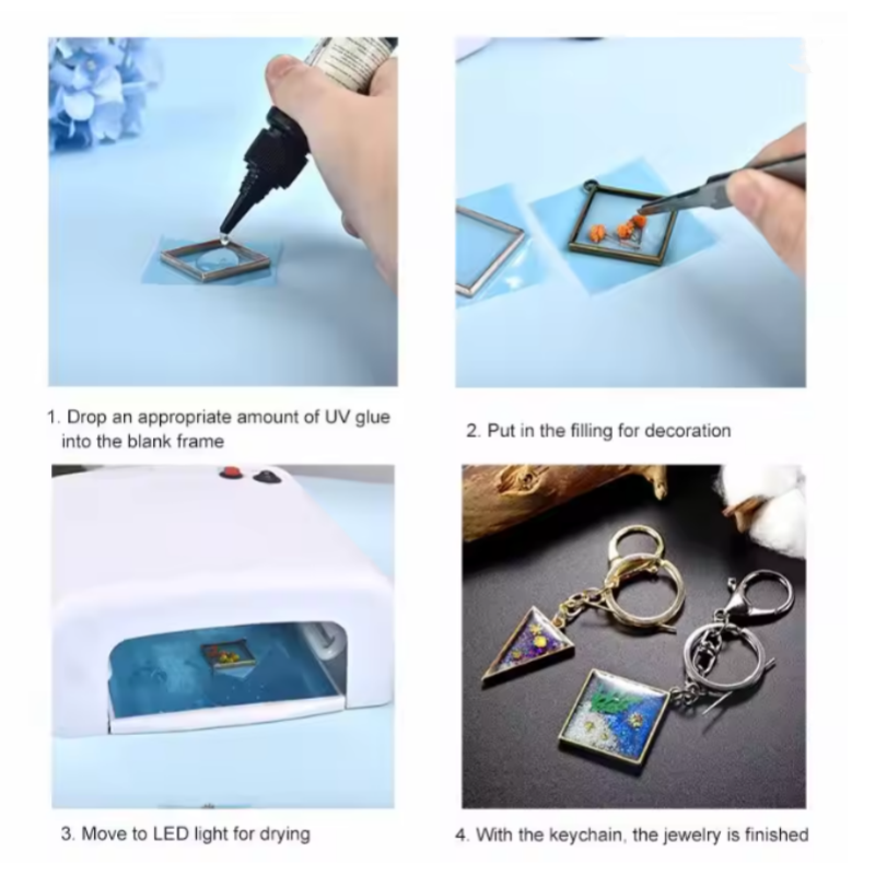 100g UV Resin Clear,Hard,Upgra - مراجعة Epoxy Uv Resin Kit وسعره