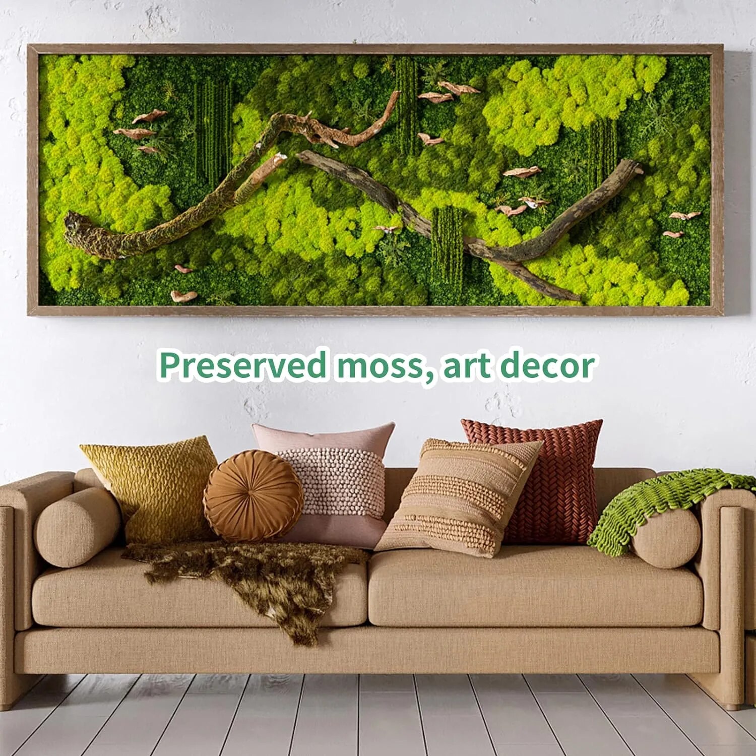 Artificial Green Plants Eterna - مراجعة Terrarium Moss Art وسعره