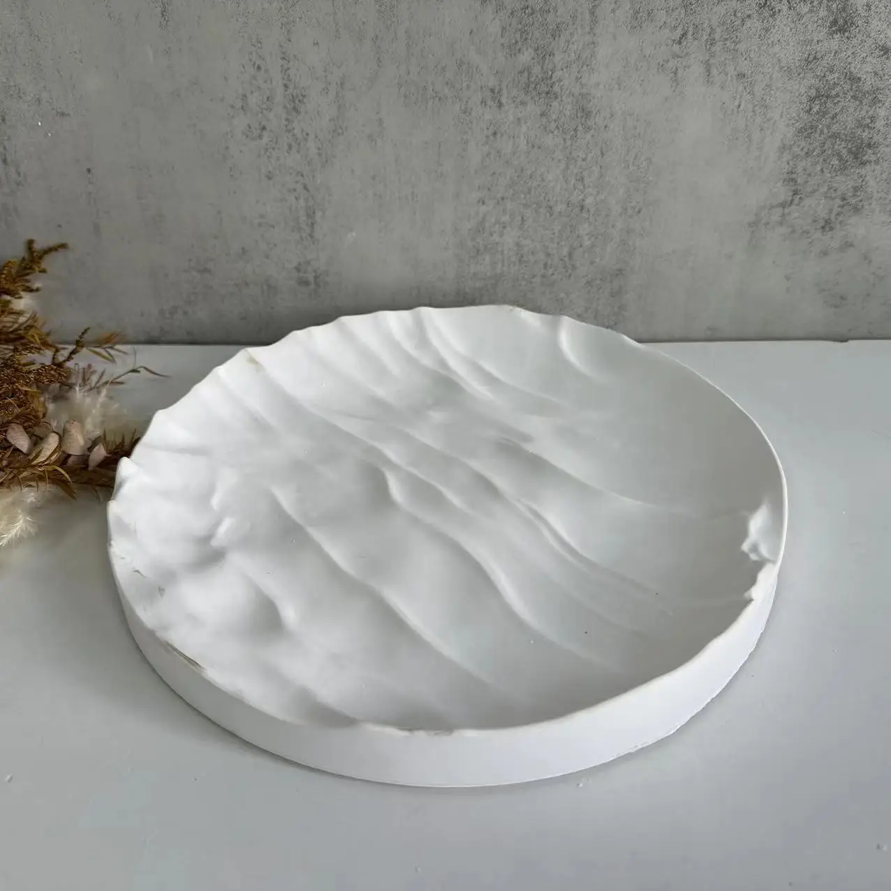 Irregular Ocean Waves Large Ro - مراجعة Coaster Mold Round وسعره