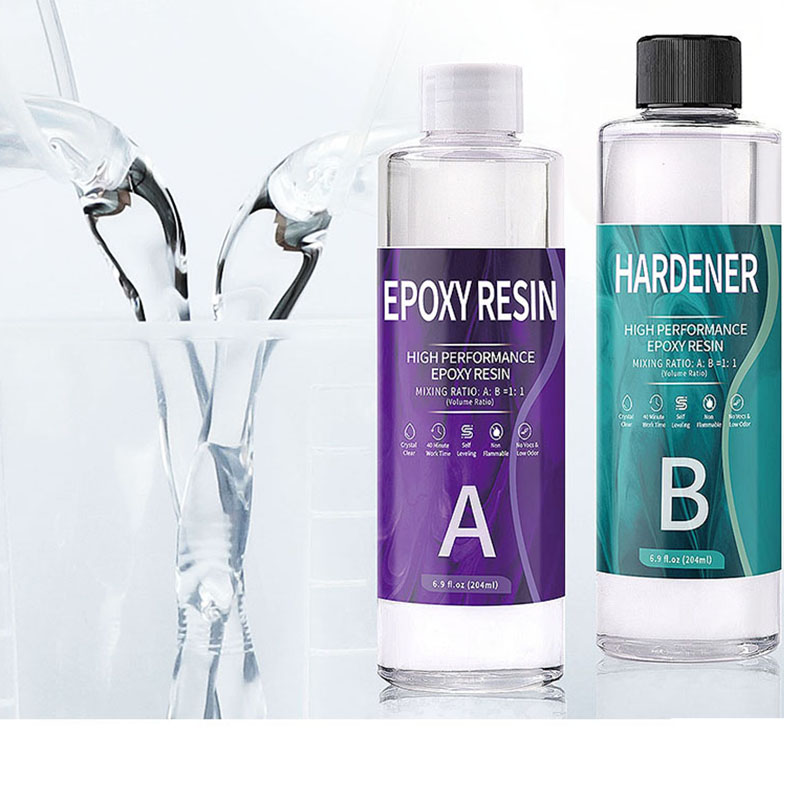 1:1 AB Resin Epoxy Crystal Glu - مراجعة Epoxy Uv Resin Kit وسعره