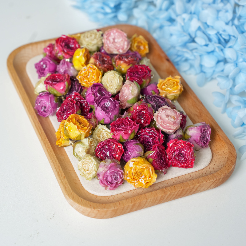 5pcs Drip Glue Roses Dried Flo - مراجعة Dried Flower Bulk وسعره