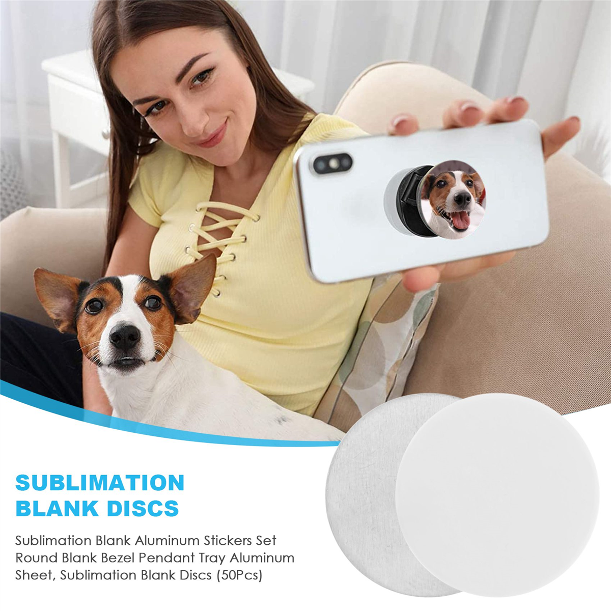 ABLG Sublimation Blank Aluminu - مراجعة Bezels Set Pendant وسعره