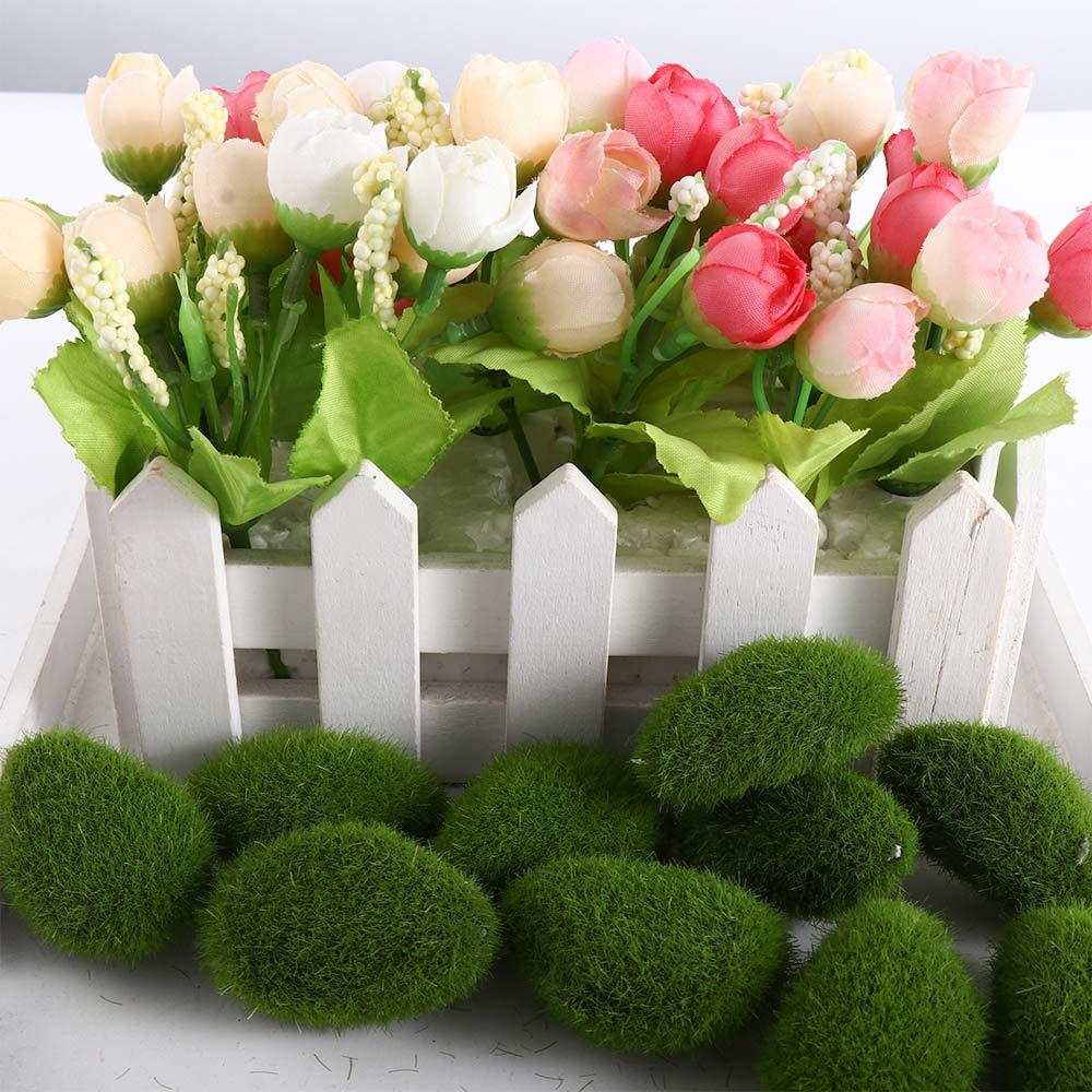 Floral Arrangements Fake Stone - مراجعة Terrarium Moss Art وسعره
