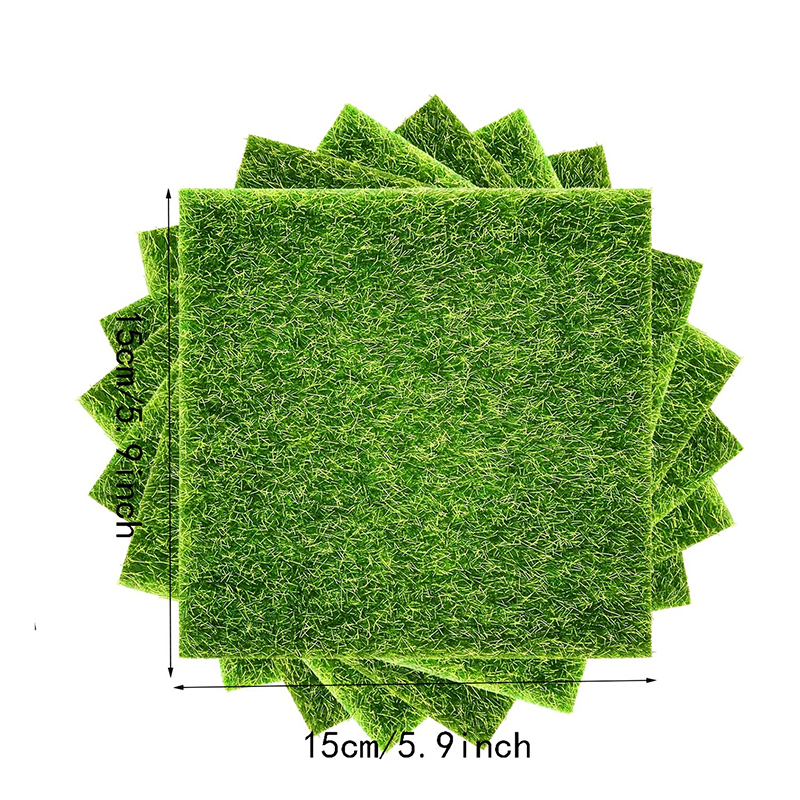 15cm/30cm Artificial Lawn Gras - مراجعة Terrarium Moss Art وسعره