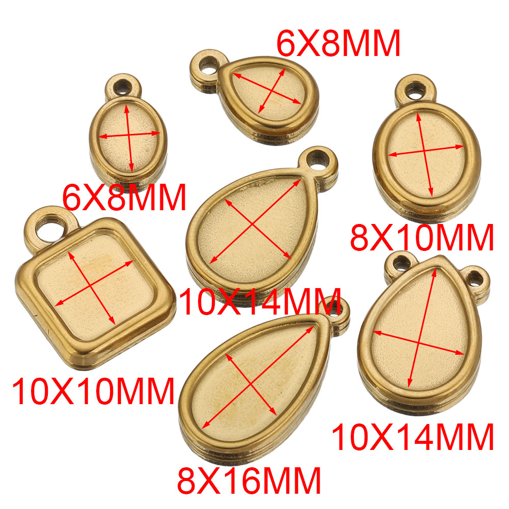 5pcs Stainless Steel Square Dr - مراجعة Resin Craft Supplies وسعره
