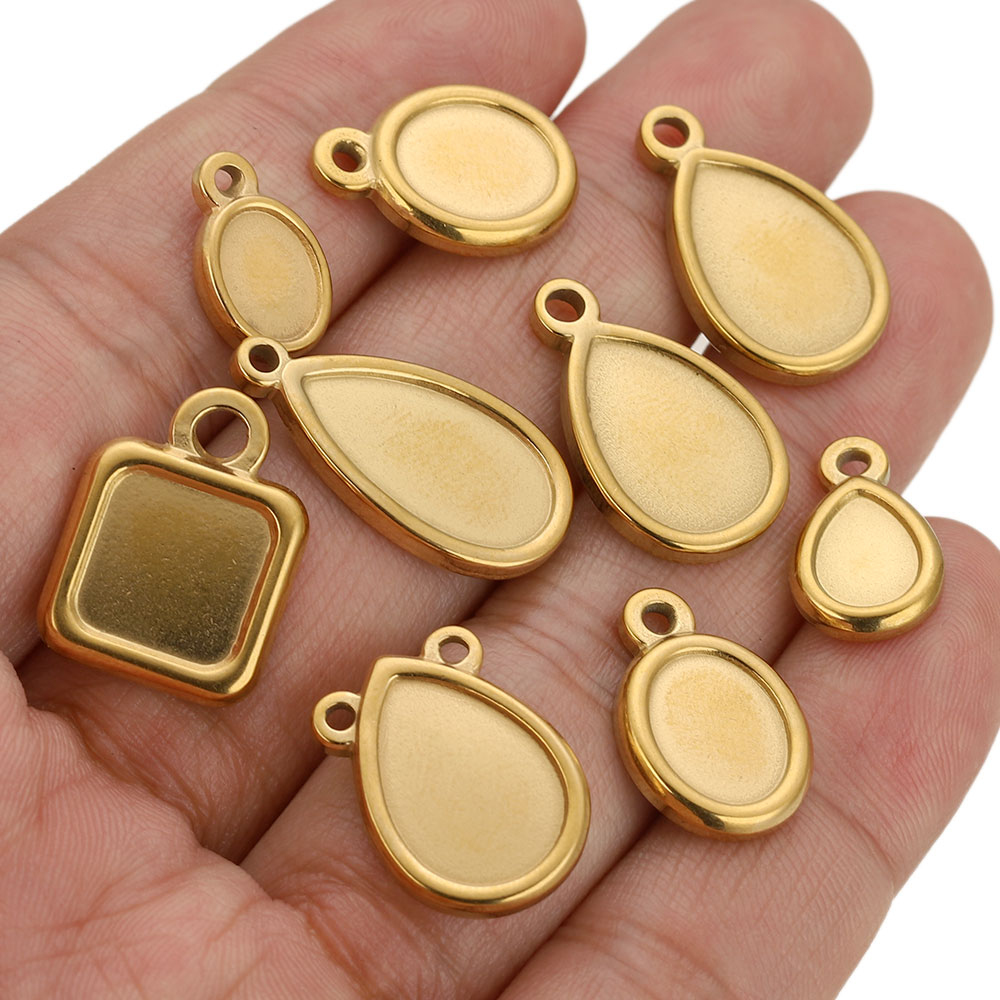5pcs Stainless Steel Square Dr - مراجعة Resin Craft Supplies وسعره