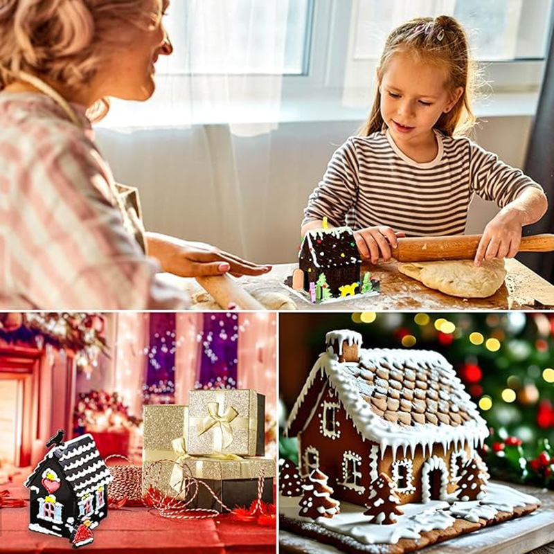 Christmas House Building block - مراجعة Silicone Mold Tray وسعره