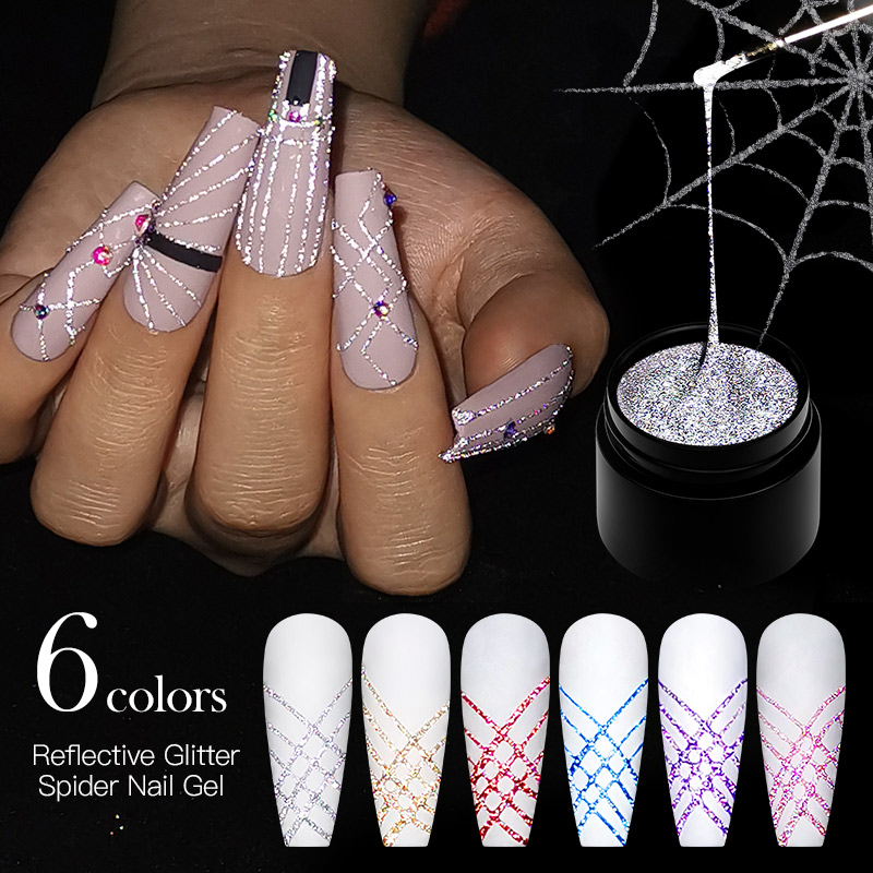 6Pcs/Set Reflective Glitter Sp - مراجعة Resin Glitter Pack وسعره